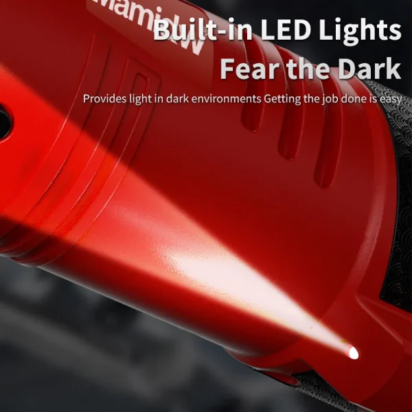 Mamidw 3/8 Inch Expansion Ratchet Wrench 300RPM Cordless Electric Ratchet Wrench With 18V Battery Set Power Tools For Milwaukee - Image 6